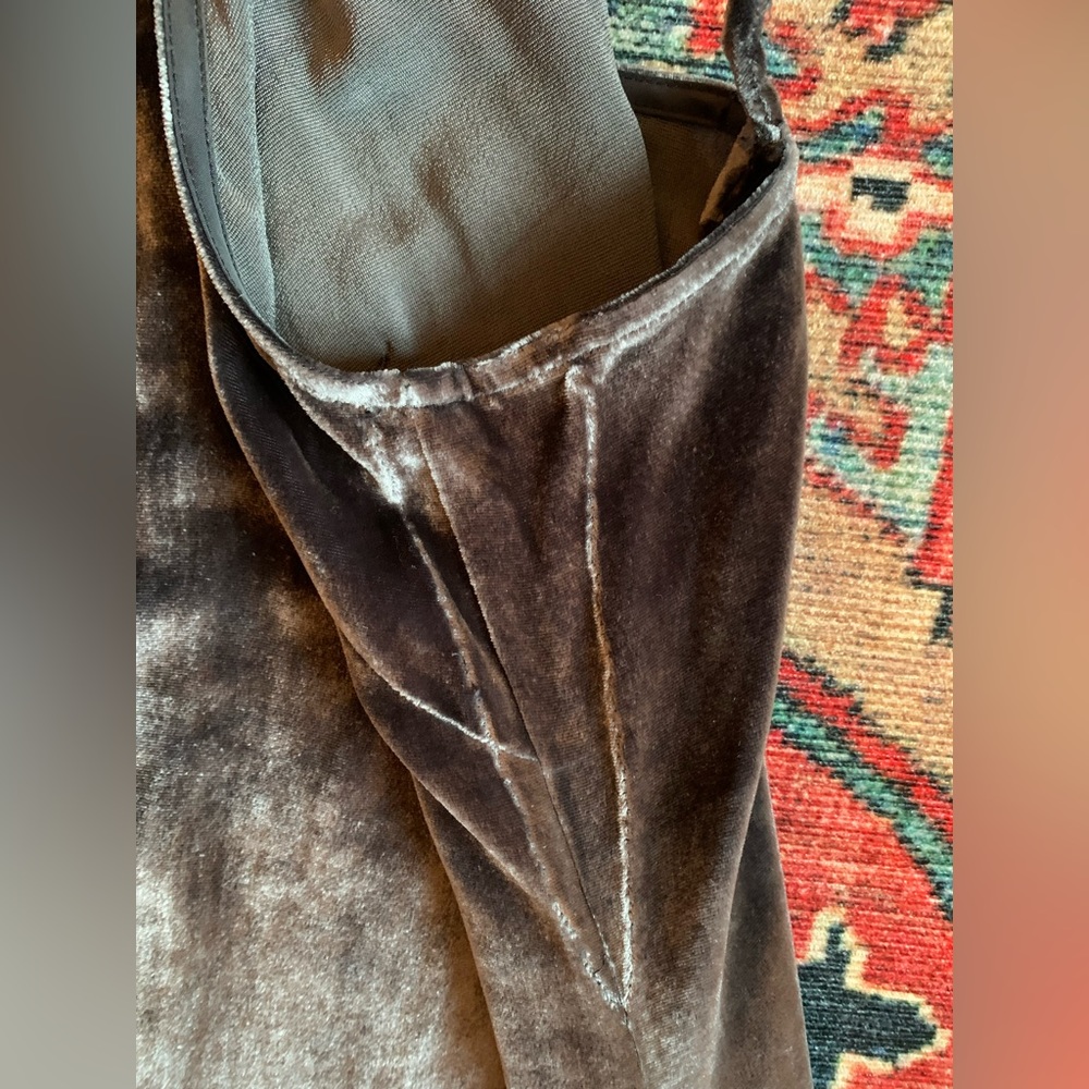 Reformation Gaia Velvet Slip Dress Size Medium - Picture 10 of 13